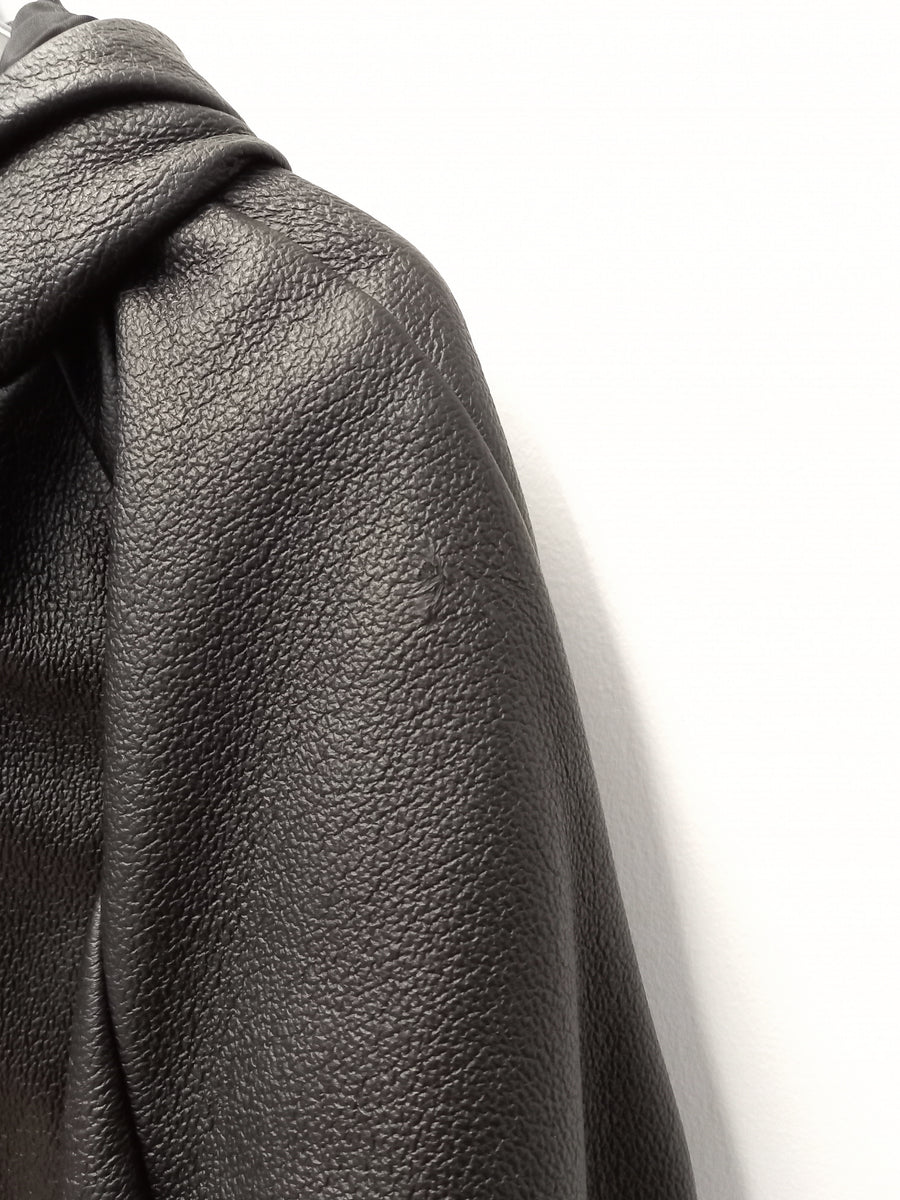 Defect | Paden Vegan Leather Coat | M